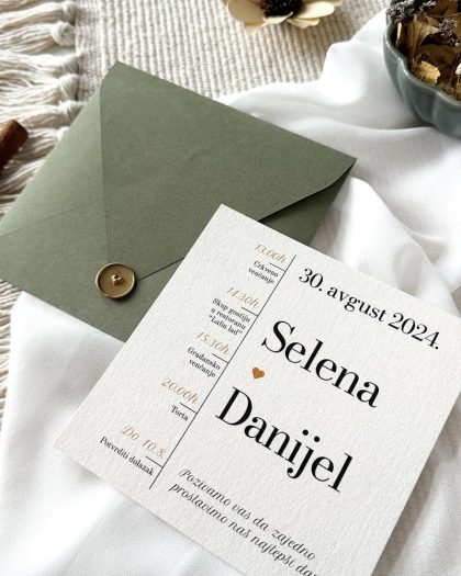 Minimalistic Timeline <br> Kombinacija #4